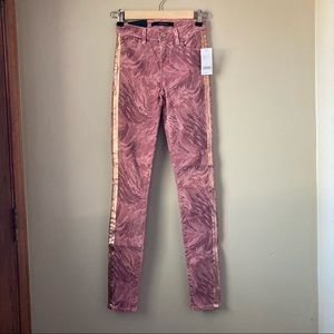 J Brand Skinny Jeans Pink Princess Facade